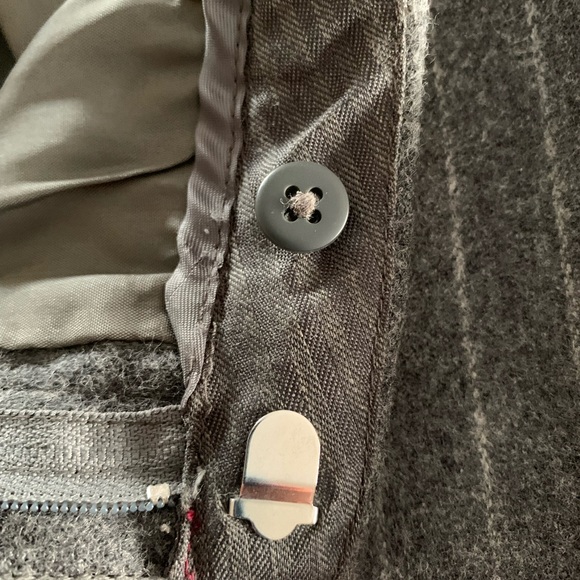 GAP PINSTRIPE CLASSIC FIT STRETCH TROUSER - Picture 10 of 10